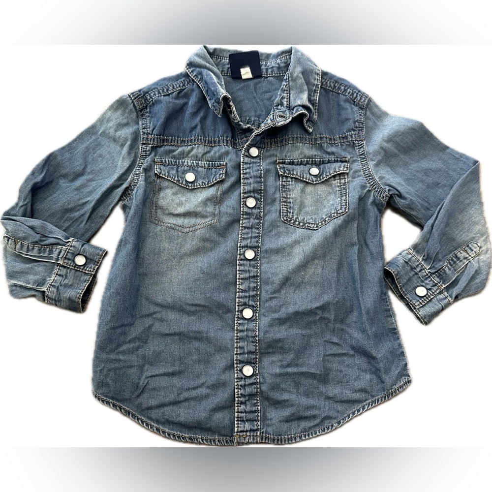 Genuine Kids Oshkosh Denim Button Down Shirt